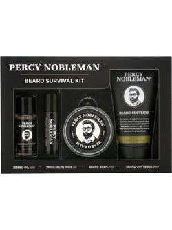 Percy Nobleman Beard Survival Σετ Περιποίησης για Γένια