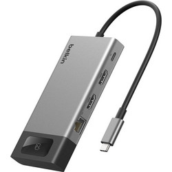 Belkin INC027HQSGY USB-C Docking Station με HDMI PD Ethernet και Σύνδεση 2 Οθονών