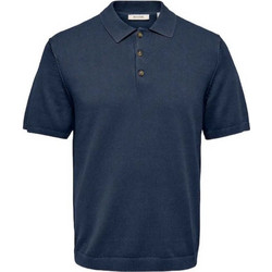 Only & Sons Ανδρική Μπλούζα Polo Κοντομάνικη Navy Μπλε 22038552