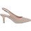 Marco Tozzi Γόβες Slingback Δερμάτινες με Λεπτό Ψηλό Τακούνι Nude 2-29628-46