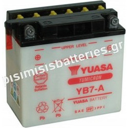 Spark Μπαταρία Μοτοσυκλέτας YB7-A 7Ah