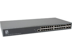 LevelOne GTL-2885 Managed L3 Switch με 24 Θύρες Ethernet 1000Mbps και 4 SFP θύρες