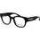 Trussardi TSU6042 A01 Ανδρικός Σκελετός Γυαλιών Οράσεως Κοκάλινος Μαύρος