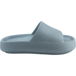 Sabino Γυναικείες Παντόφλες Καλοκαιρινές Flatforms Γκρι E280-2