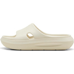 Puma Flatter Γυναικείες Παντόφλες Καλοκαιρινές Flatforms Αντιολισθητικές Κολυμβητηρίου Μπεζ 404851-02