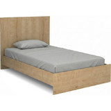 Megapap Troy Κρεβάτι Ημίδιπλο Ξύλινο με Τάβλες 120x200cm GP028-0158,1
