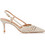 Primadonna Γόβες Slingback Δερμάτινες με Τακούνι Στιλέτο Λευκές 03536EI