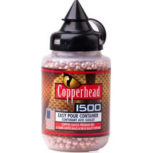 Crosman Copperhead Βλήματα Αεροβόλου BBs 4.5mm Ατσάλινα Επιχαλκωμένα 1500τμχ