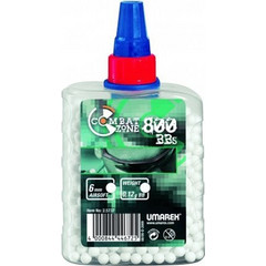 Umarex Combat Zone Βλήματα Airsoft BBs 6mm Πλαστικά 0.12g 800τμχ AIRSOFTBBS