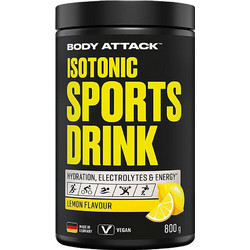 Body Attack Isotonic Sports Drink Lemon 800gr