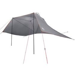 vidaXL Σκίαστρο Παραλίας Αυτοκινήτου Γκρι 350x250cm 42028553