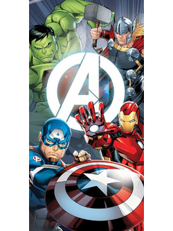 Dimcol Avengers 553 Παιδική Πετσέτα Θαλάσσης Microfiber 70x140cm 54460912050