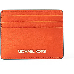 Michael Kors Μικρό Γυναικείο Πορτοφόλι Πορτοκαλί 35H6GTVD