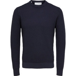 Selected Ανδρικό Πουλόβερ Navy Μπλε 16086744
