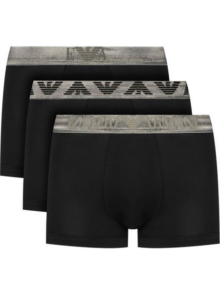Emporio Armani Ανδρικά Μποξεράκια Σετ 3Pack Μαύρα EM000259AF18886-MC061