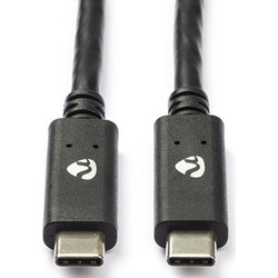Nedis CCGW64750BK10 USB-C to USB-C 100W 1m Black