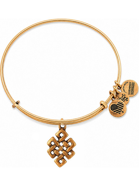 Alex and Ani Γυναικείο Βραχιόλι Βέργα Xρυσό A10EB142RG
