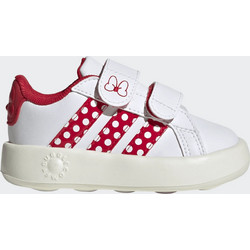 Adidas Grand Court Disney Minnie Mouse Παιδικά Sneakers Λευκά Κόκκινα KI9528