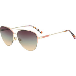 Kate Spade JANECEGS 3YG Γυναικεία Γυαλιά Ηλίου Aviator Μεταλλικά Χρυσά με Καφέ Φακό