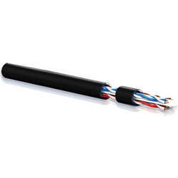 Inca U/UTP Cat.6 Καλώδιο Δικτύου Ethernet 500m Black ICAT6-500S