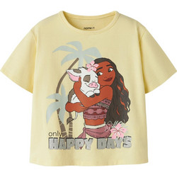 Name It Moana Παιδικό T-Shirt Κοντομάνικο Κίτρινο 13255648