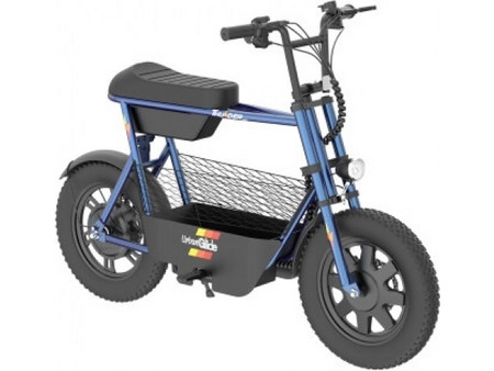 UrbanGlide Thunder 160 Ηλεκτρικό Ποδήλατο Πόλης 16" 350W με Δισκόφρενα Μπλε