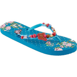 Mitsuko Γυναικείες Σαγιονάρες Γαλάζιες SA63895W
