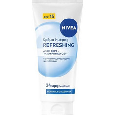 Nivea Refreshing Hyaluronic & Aloe Vera 24h Day Cream SPF15 50ml