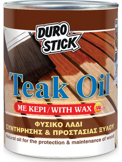 Durostick Teak Oil Λάδι Ξύλου Νερού 2.5lt