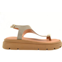 Hawkins Ziz Γυναικεία Σανδάλια Suede Γκρι 924