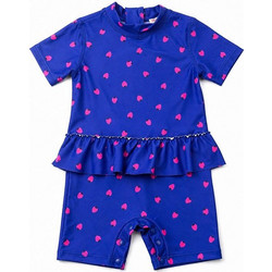 Dpam Βρεφικό Μαγιό Ολόσωμο για Κορίτσι Royal Blue ZYICOMBEX