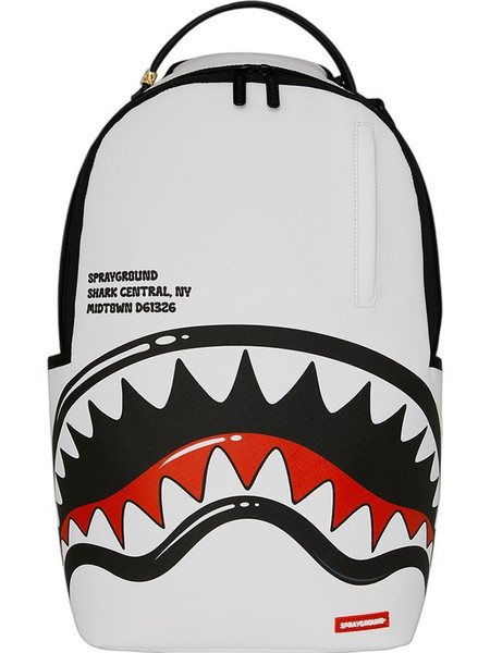 Sprayground Shark Central B9081 Σακίδιο Πλάτης Λευκό
