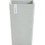 Ecopots Roterdam Γλάστρα Τετράγωνη Πλαστική Γκρι 32x32x70cm EROTH.70.GR