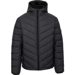 Trespass Ανδρικό Μπουφάν Χειμωνιάτικο Puffer Μαύρο MAJKCATR0041-DGM
