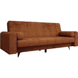 PoliHome Zuri Τριθέσιος Καναπές Κρεβάτι Rusted 240x91x93cm 163062089