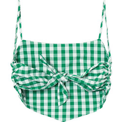 Pepe Jeans Gettie Γυναικείο Καλοκαιρινό Crop Top Πράσινο PL304287-664