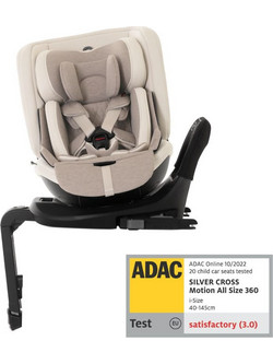 Silver Cross Motion 2 Κάθισμα Αυτοκινήτου i-Size 0-36kg ISOfix Almond