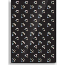 Goomby Diamonds Τετράδιο Ριγέ B5 40 Φύλλων Μαύρο GB30618