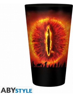 AbyStyle Ποτήρι Νερού Γυάλινo The Lord of the Rings - Sauron 400ml ABYVER225