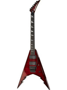 Jackson Corey Beaulieu KV6 Ηλεκτρική Κιθάρα V Style με Μαγνήτες HH & Ταστιέρα Ebony Transparent Red Burst