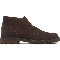 Clarks Berwick Ανδρικά Μποτάκια Suede Καφέ 26327461