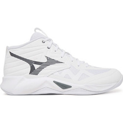 Mizuno Wave Momentum Pro Mid Γυναικεία Αθλητικά Παπούτσια για Βόλεϊ Λευκά V1GA2545-83