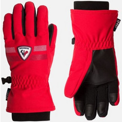 Rossignol Roc Impr G Αδιάβροχα Παιδικά Γάντια Σκι & Snowboard Κόκκινα