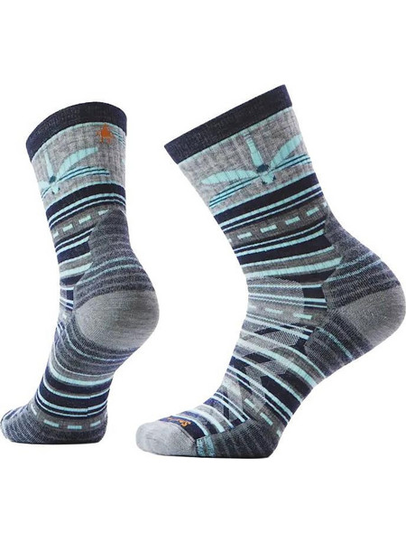 Smartwool Γυναικείες Κάλτσες Navy Μπλε Τιρκουάζ Γκρι με Σχέδια SW002879092