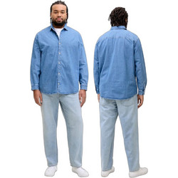 Jack & Jones Ανδρικό Τζιν Παντελόνι Relaxed Εφαρμογή Γαλάζιο 12293534