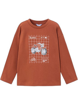 Mayoral Παιδικό T-Shirt Μακρυμάνικο Rusted 16-04013-031