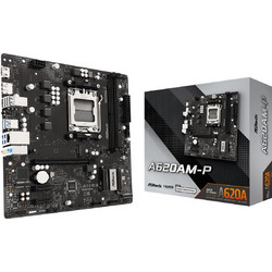 Asrock A620AM-P Motherboard Micro ATX με AMD AM5 Socket