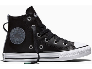 Converse Chuck Taylor All Star Chalk Παιδικά sneakers High Μαύρα A18000C