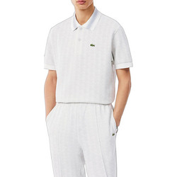 Lacoste Ανδρική Μπλούζα Polo Κοντομάνικη Λευκή 3DH1417-4IW