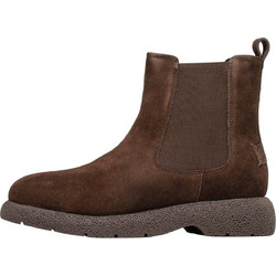 Gioseppo Γυναικεία Μποτάκια Chelsea Suede Σοκολατί 73624